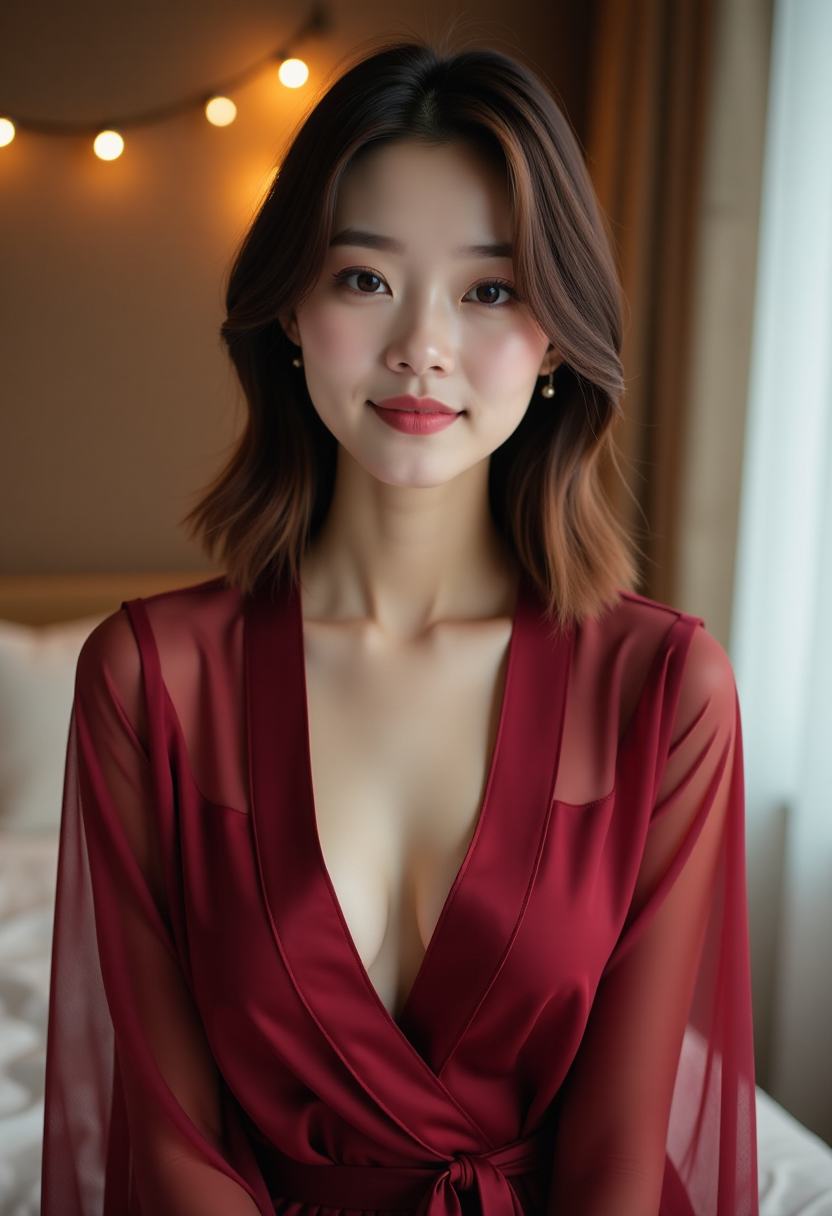 七月的橘色阳伞